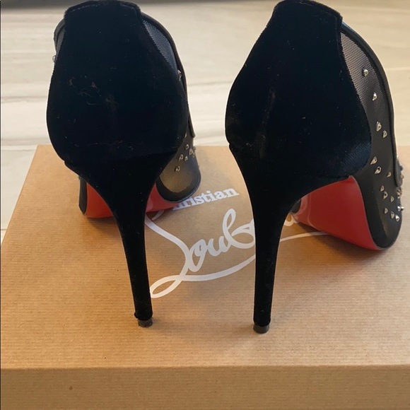 Louboutin Follies Strass Heels - Picture 7 of 11